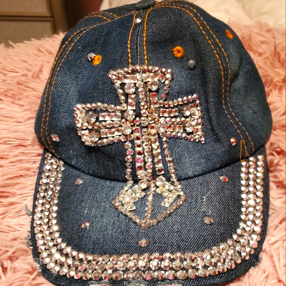 Unisex jean cap